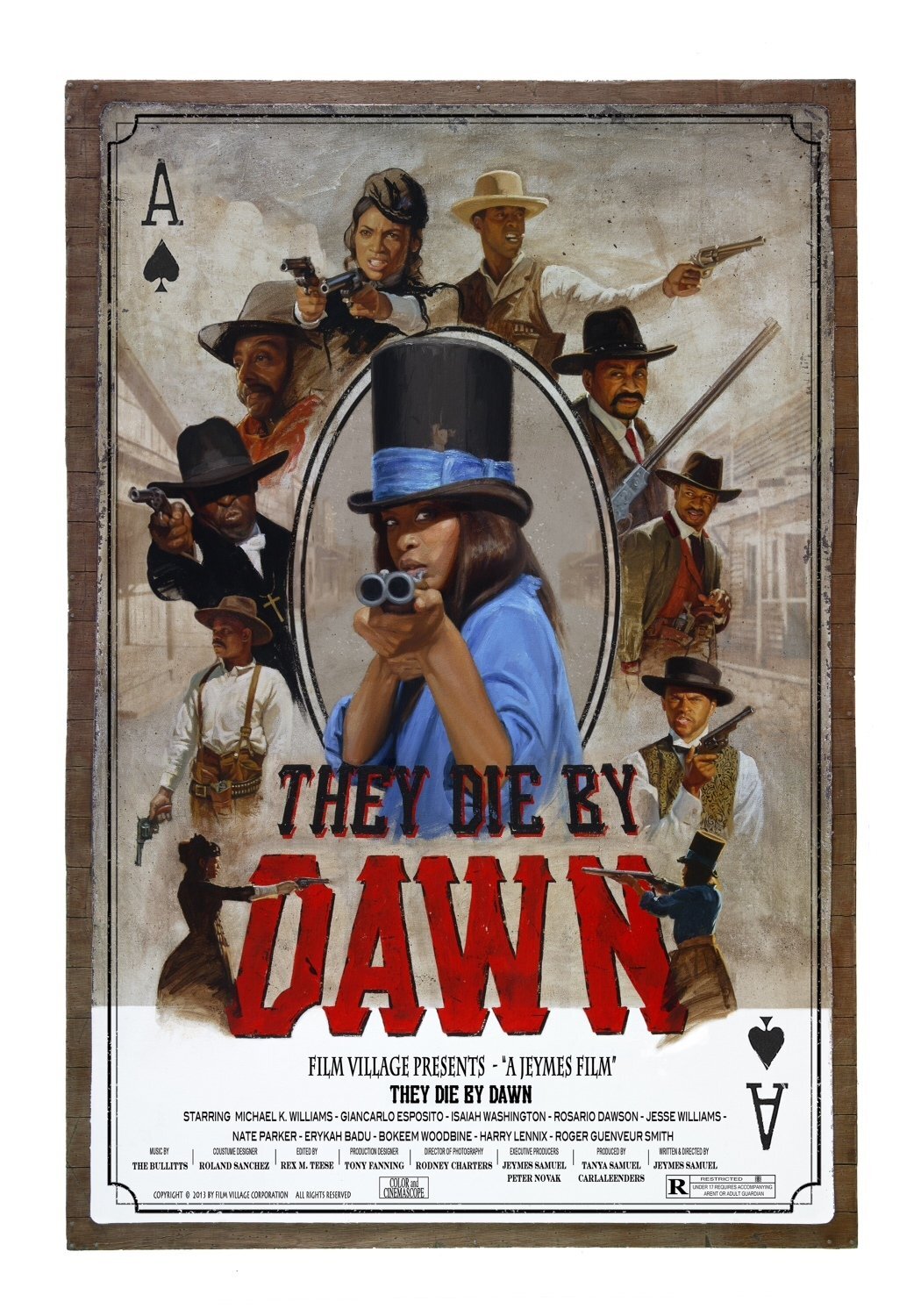 affiche du film They Die by Dawn