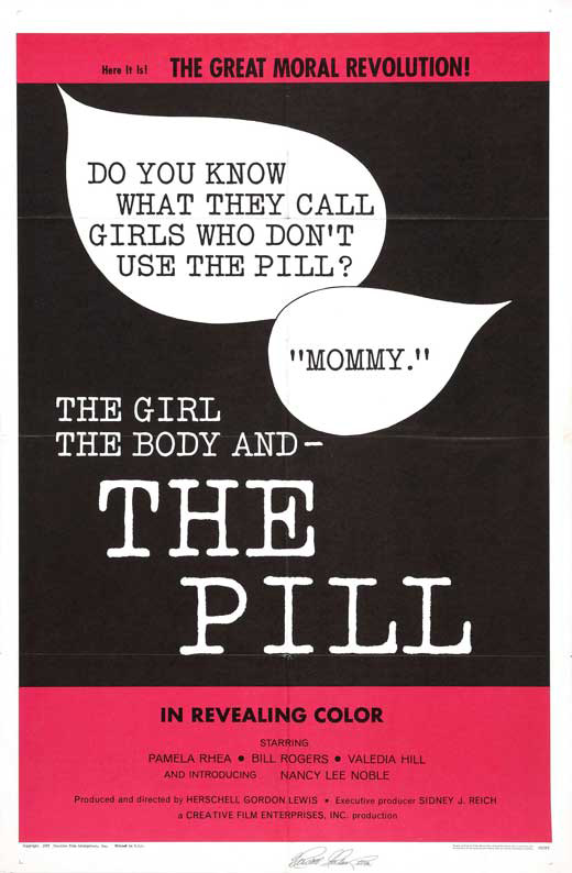 affiche du film The Girl, the Body, and the Pill