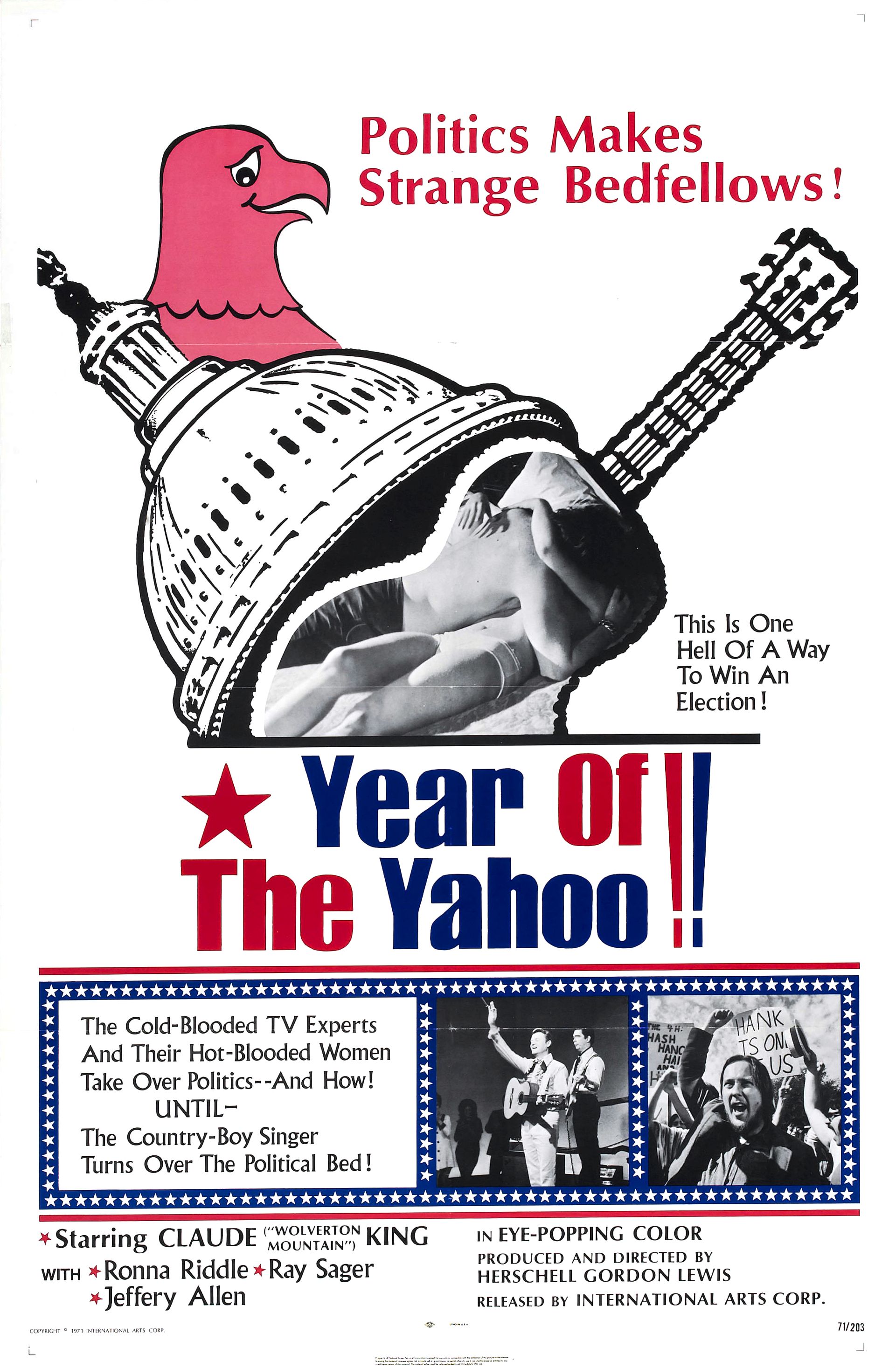 affiche du film The Year of the Yahoo !