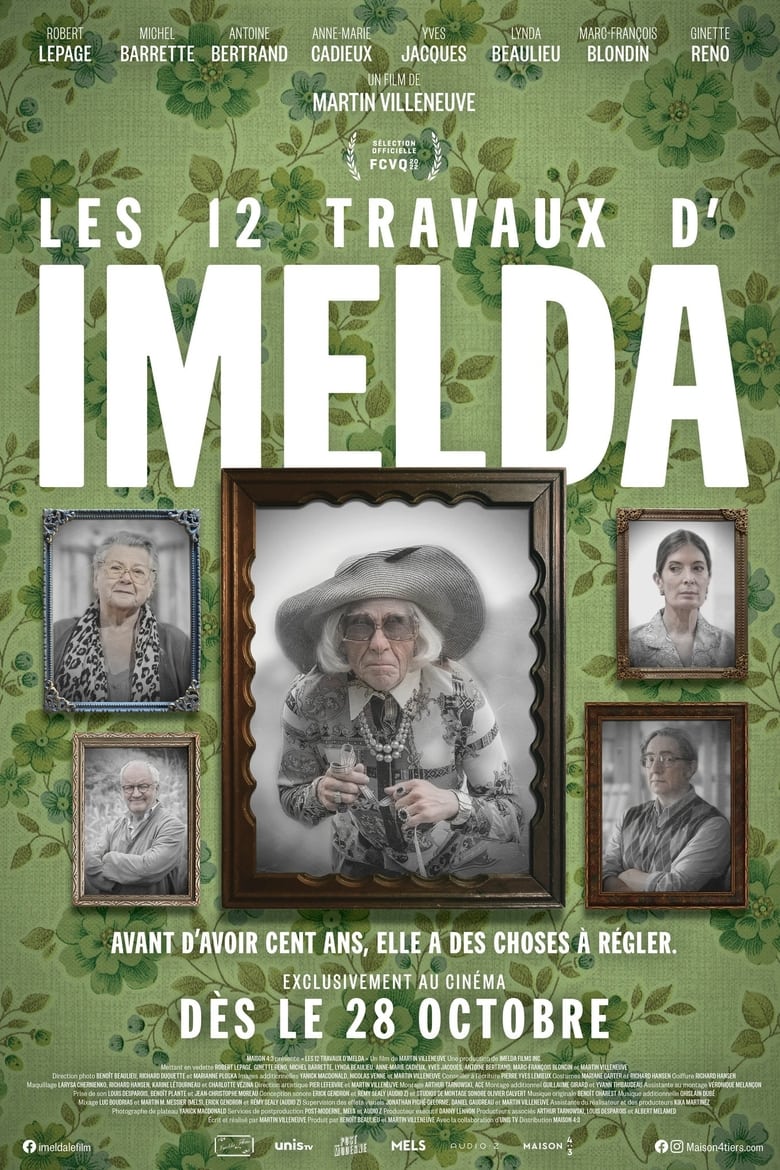affiche du film Les 12 travaux d'Imelda