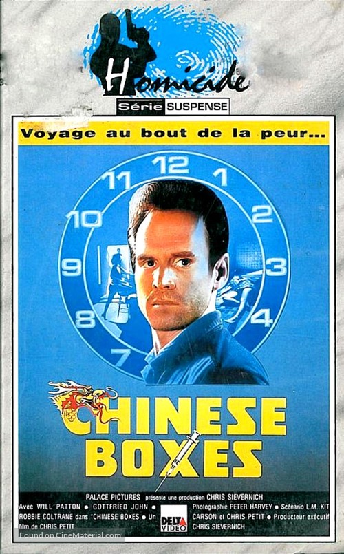 affiche du film Chinese Boxes