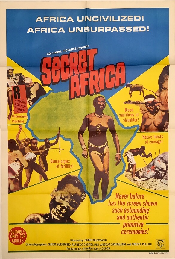 affiche du film Afrique Secrète