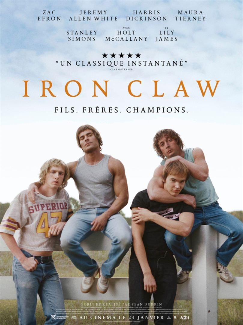 affiche du film The Iron Claw