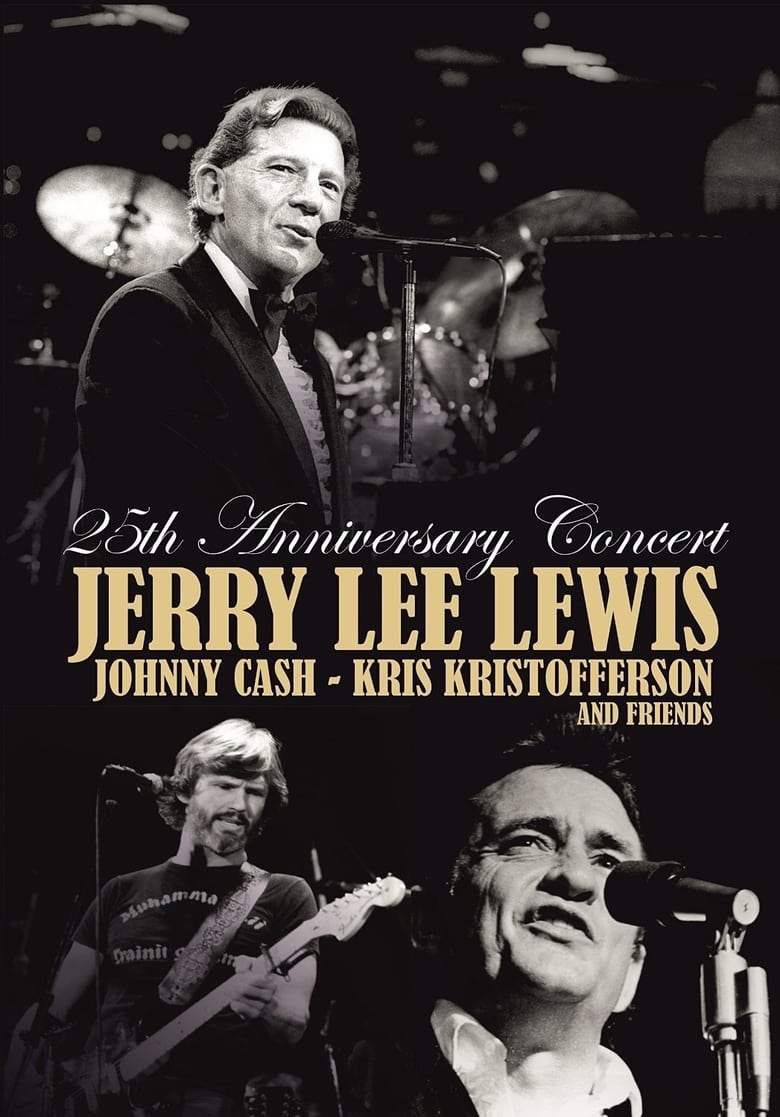 affiche du film Jerry Lee Lewis 25th anniversary concert