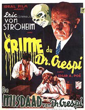 affiche du film Le crime du Docteur Crespi