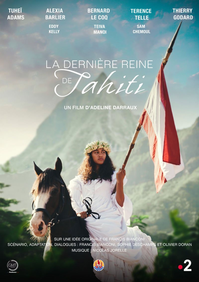 affiche du film Pomaré, la dernière reine de Tahiti