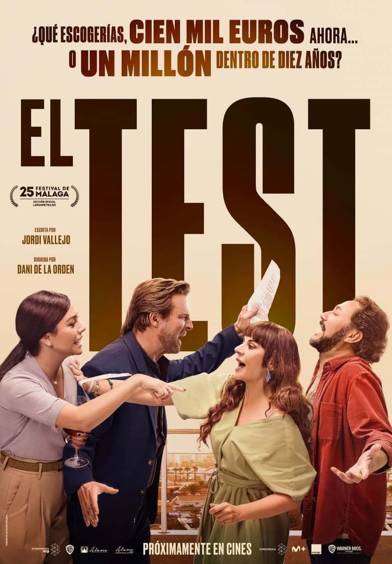 affiche du film El test