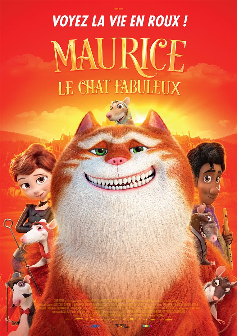 affiche du film Maurice le chat fabuleux