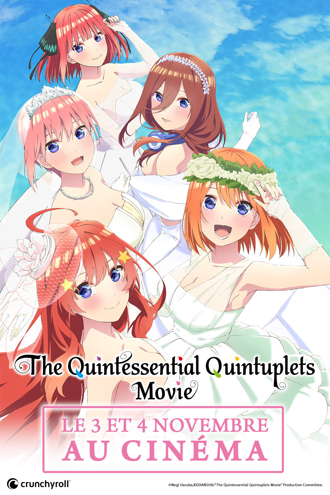 affiche du film The Quintessential Quintuplets : Movie