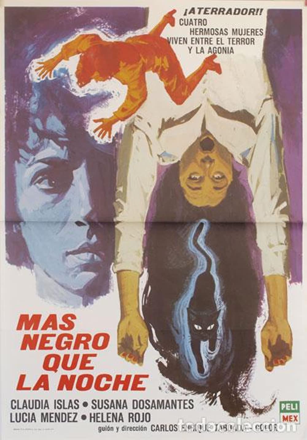 affiche du film Más negro que la noche