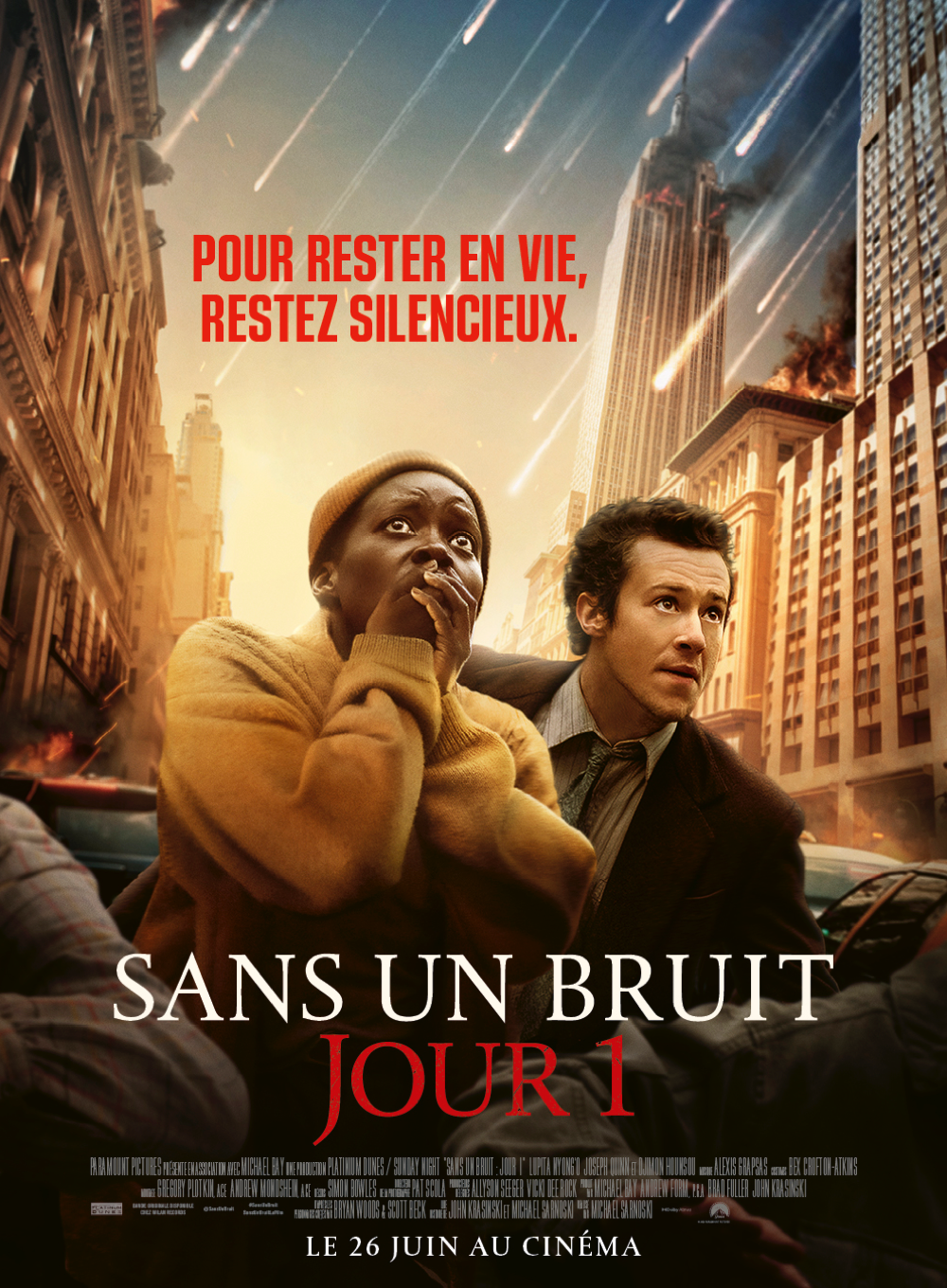 affiche du film Sans un bruit : Jour 1