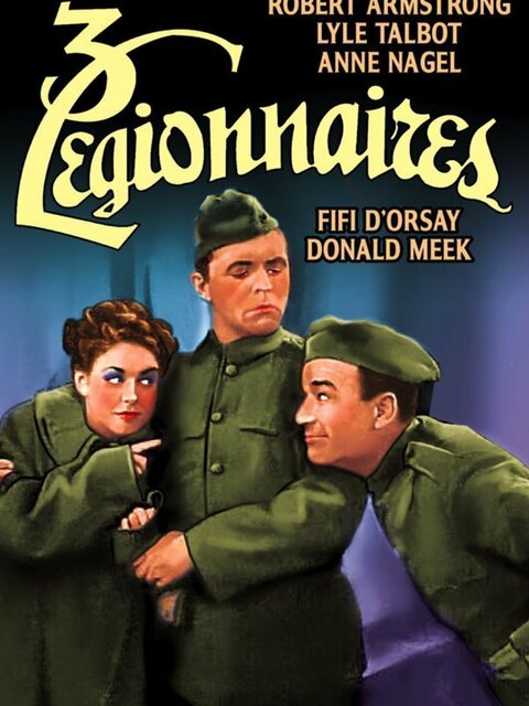 affiche du film Three Legionnaires