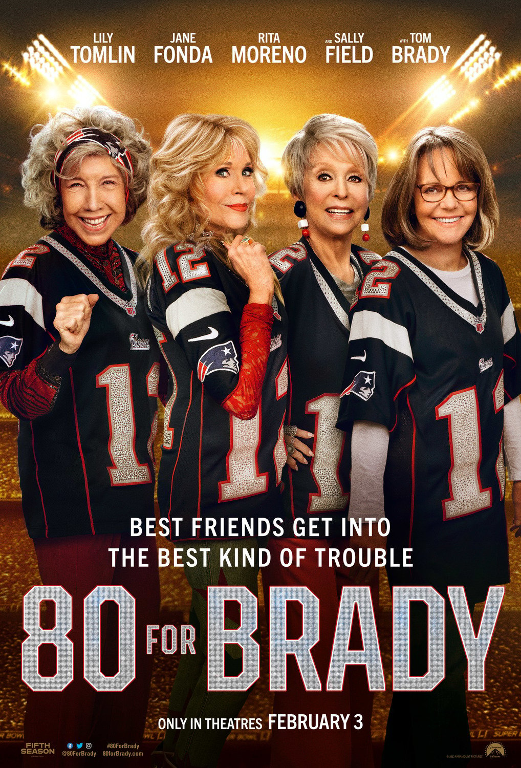affiche du film 80 For Brady