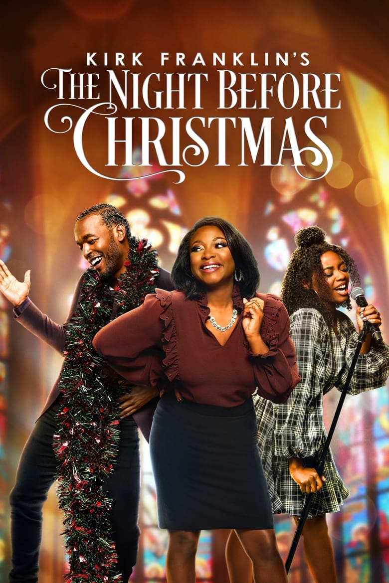 affiche du film Kirk Franklin's The Night Before Christmas