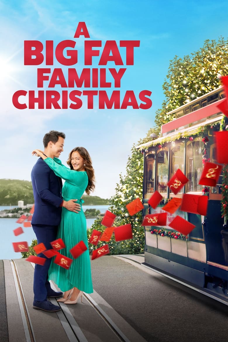 affiche du film A Big Fat Family Christmas