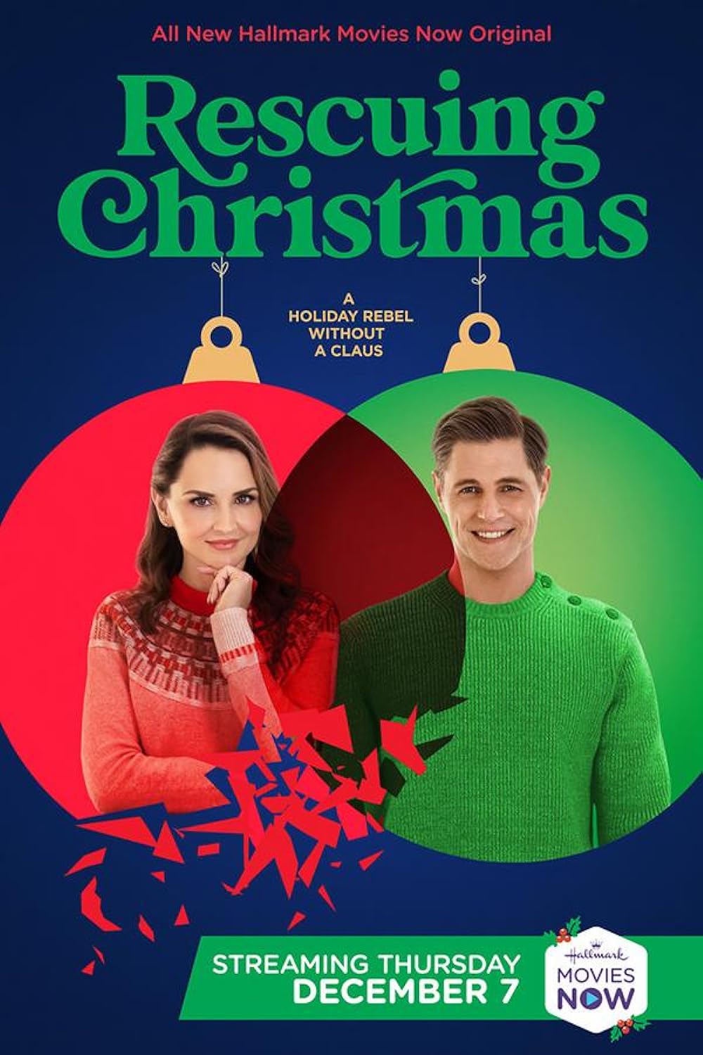 affiche du film Rescuing Christmas