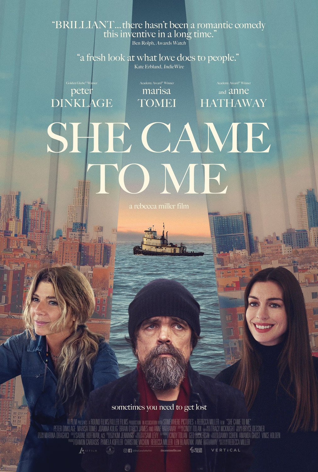 affiche du film She Came to Me