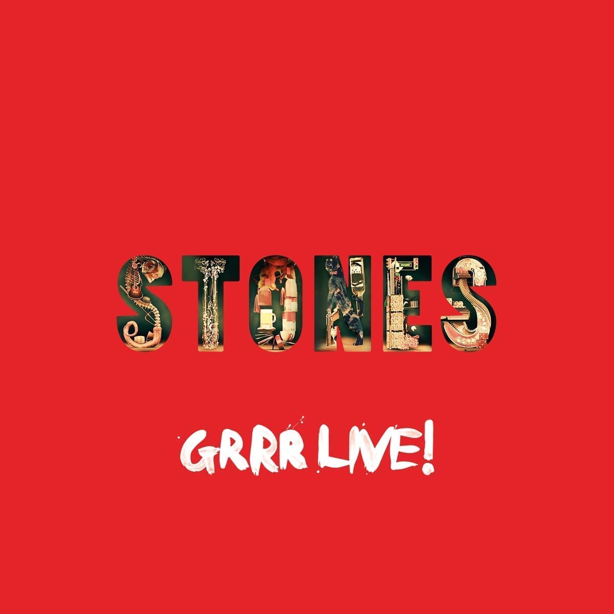 affiche du film The Rolling Stones - Grrr Live!