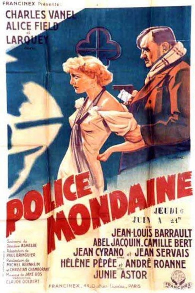 affiche du film Police mondaine