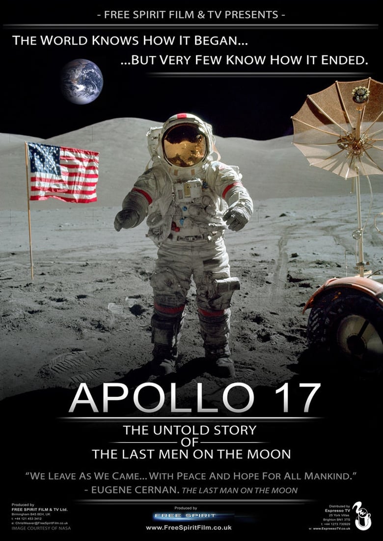 affiche du film Apollo 17: The Untold Story of the Last Men on the Moon