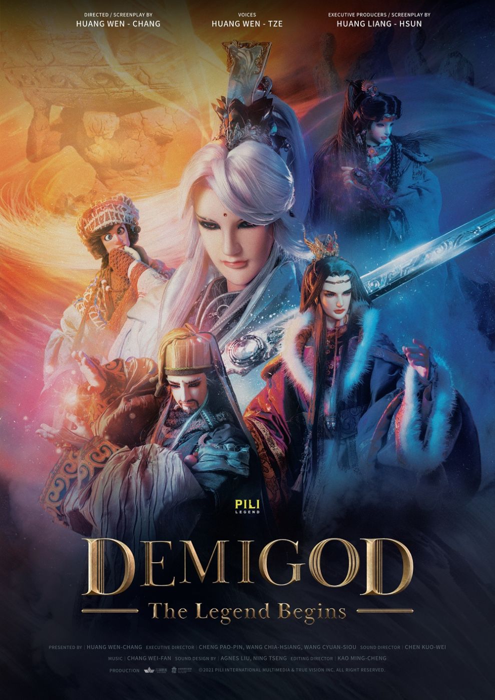 affiche du film Demigod: The Legend Begins