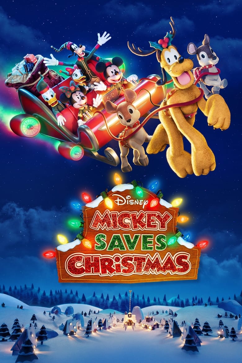 affiche du film Mickey sauve Noël
