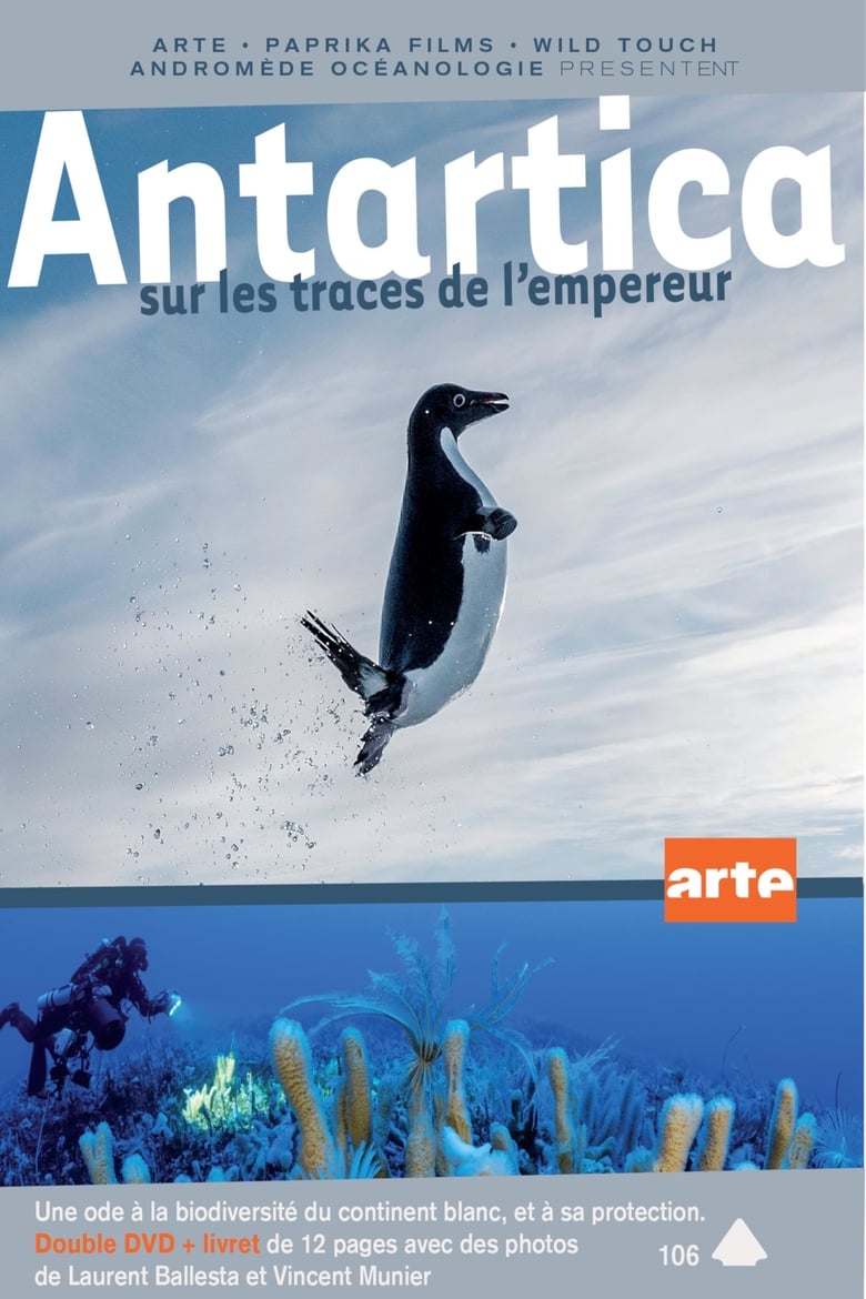 affiche du film Antarctica, sur les traces de l'empereur