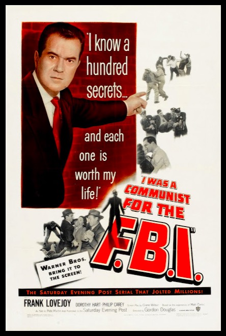 affiche du film I Was a Communist for the FBI
