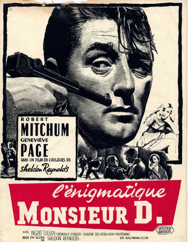 affiche du film L'énigmatique Monsieur D...