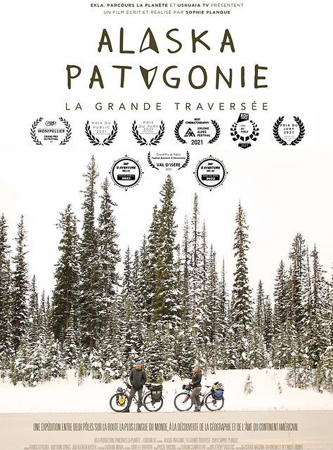 affiche du film Alaska-Patagonie, La Grande Traversée