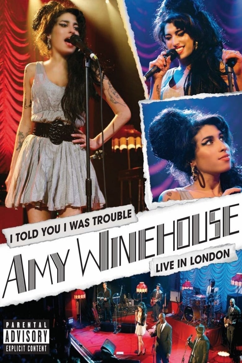 affiche du film Amy Winehouse: I Told You I Was Trouble (Live in London)