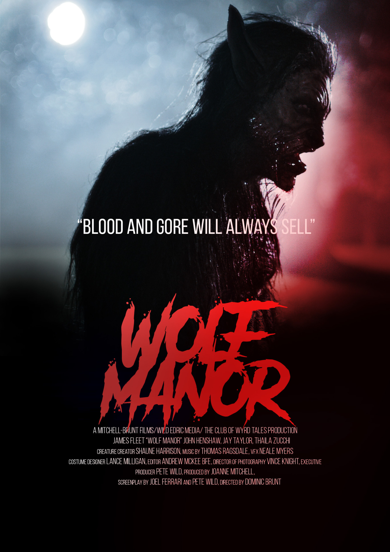 affiche du film Wolf Manor