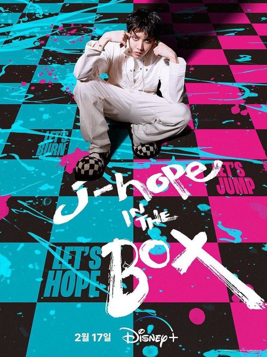 affiche du film j-hope IN THE BOX