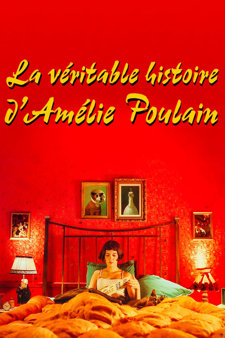 affiche du film La véritable histoire d'Amélie Poulain