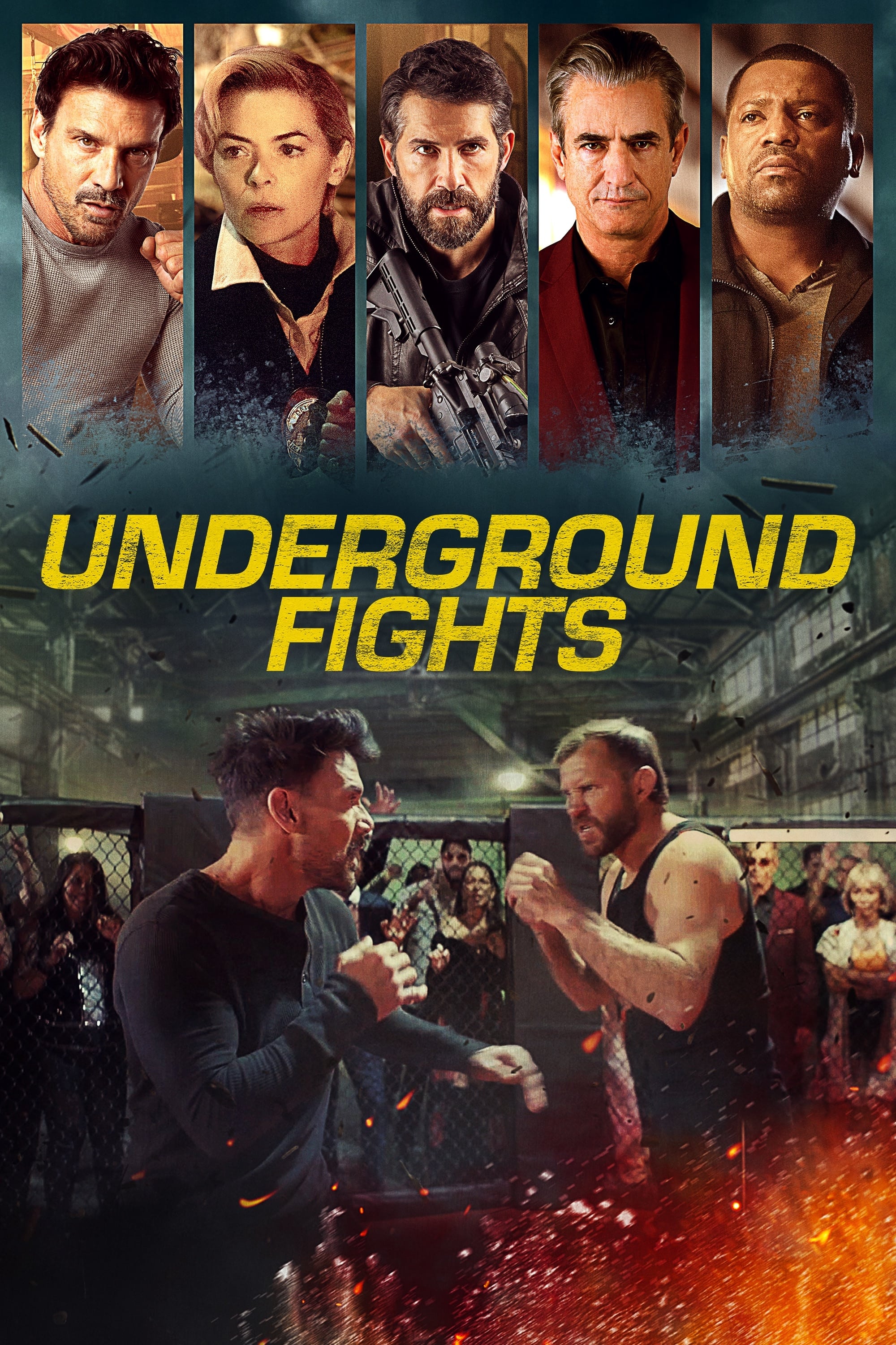 affiche du film Underground Fights