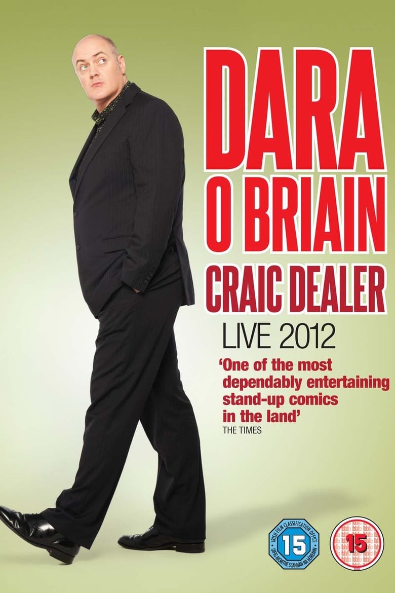 affiche du film Dara Ó Briain: Craic Dealer - Live 2012