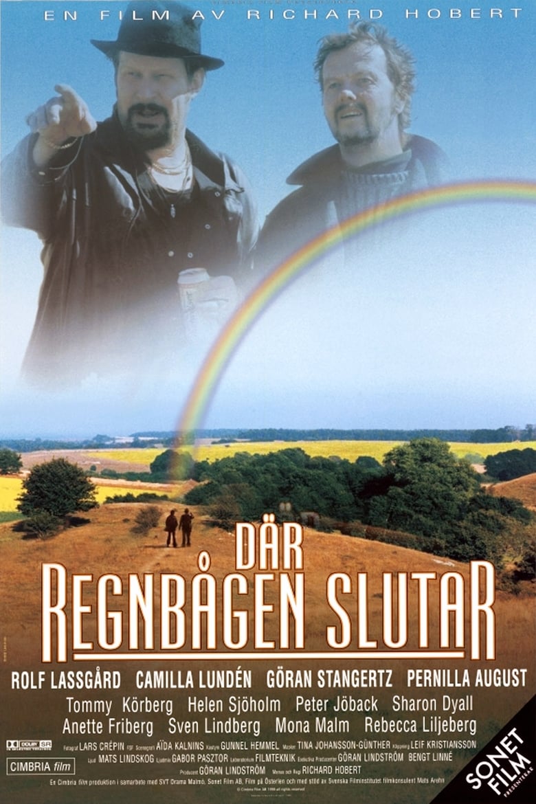 affiche du film Där regnbågen slutar