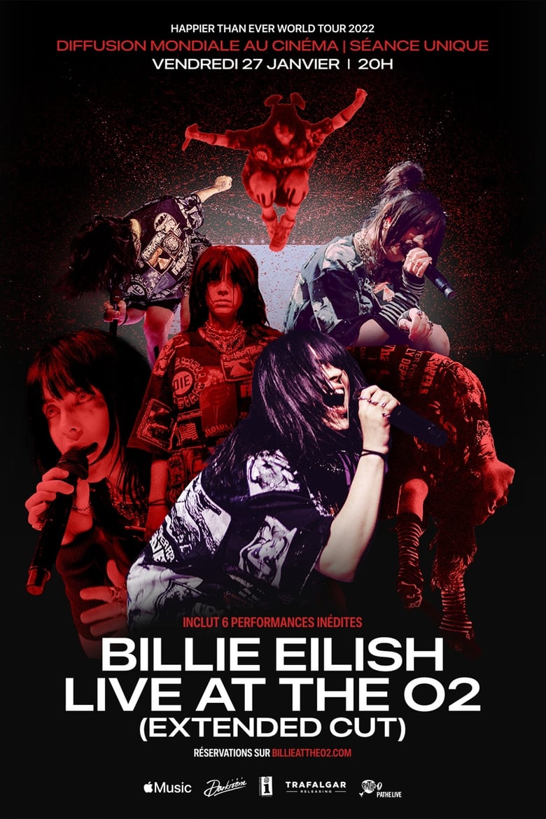 affiche du film Billie Eilish: Live at the O2