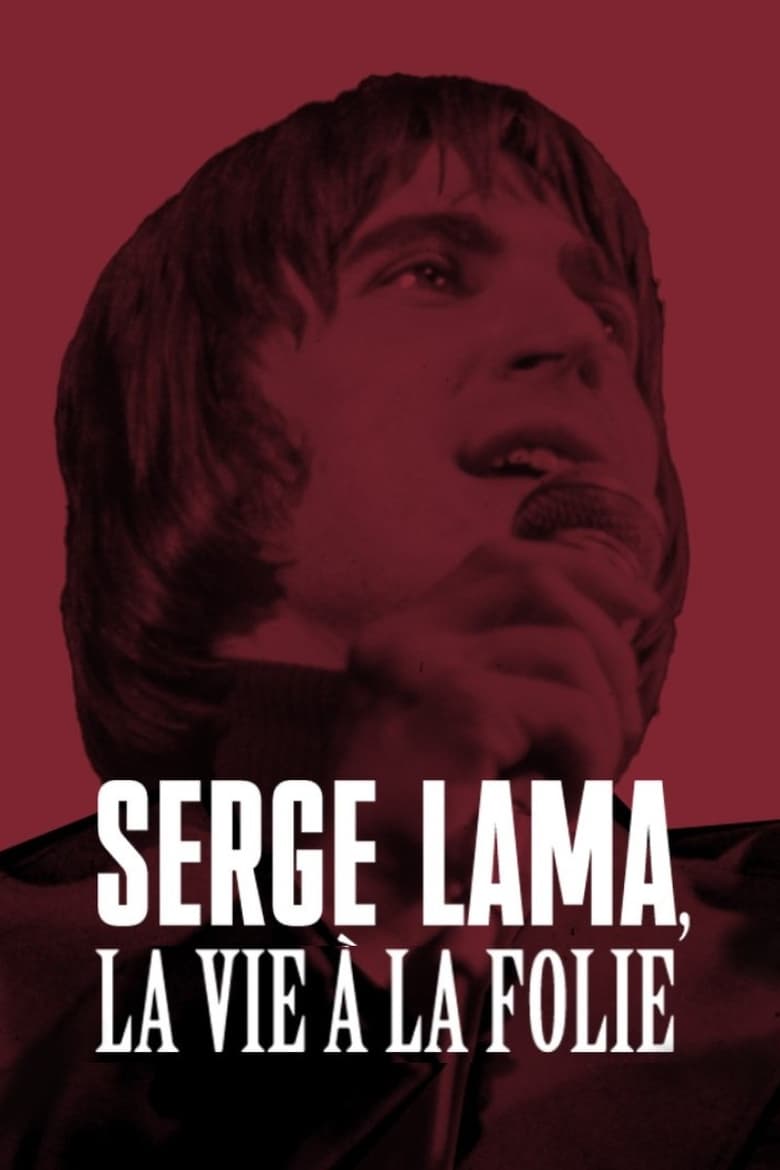 affiche du film Serge Lama, la vie à la folie