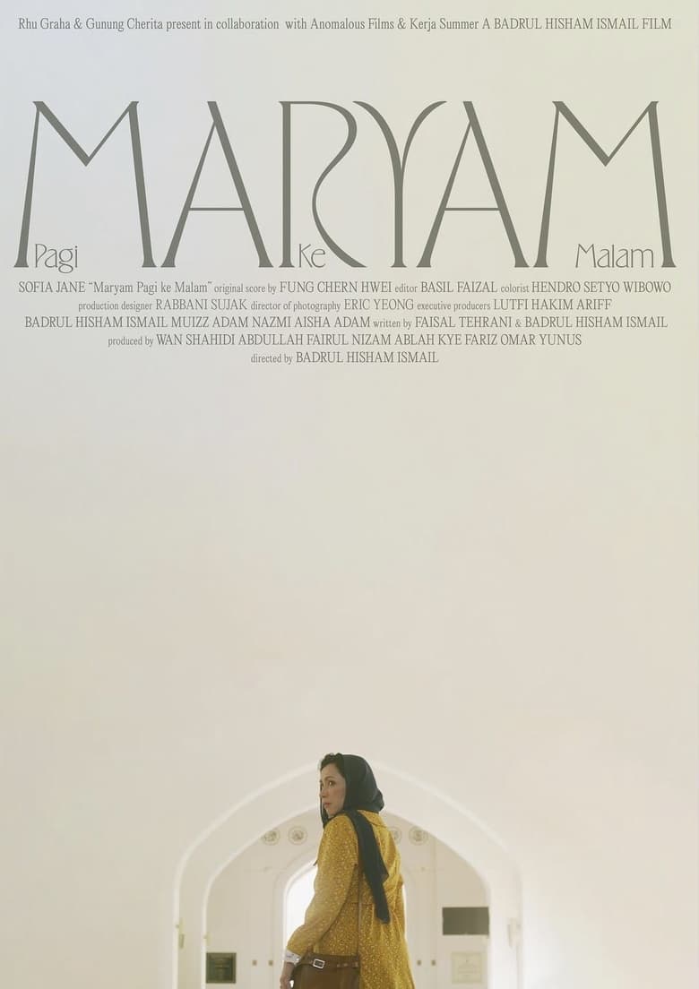 affiche du film Maryam Pagi Ke Malam