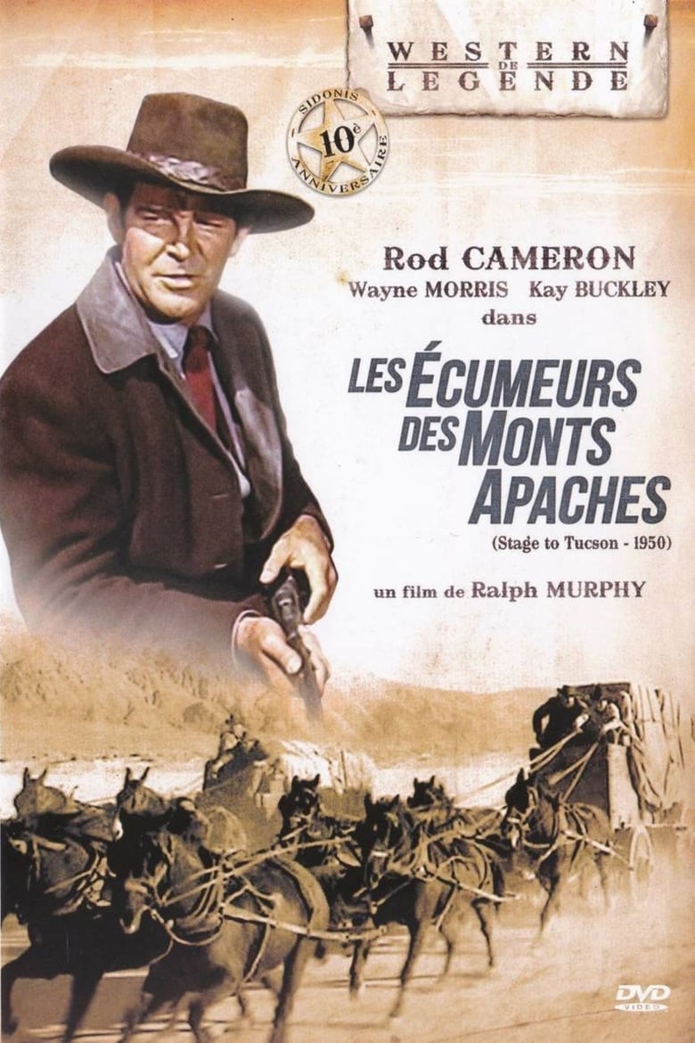 affiche du film Les écumeurs des Monts Apaches