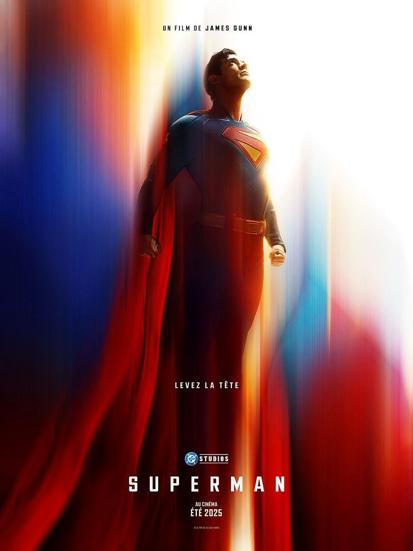 affiche du film Superman (2025)