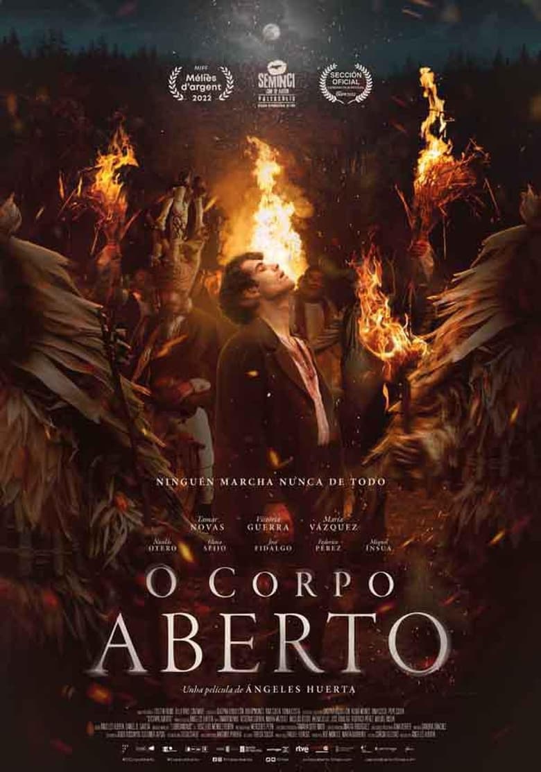 affiche du film O Corpo Aberto