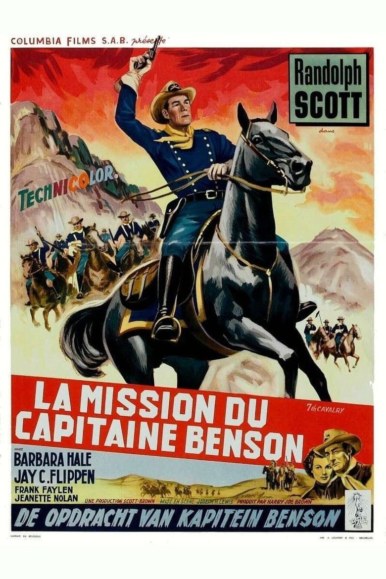 affiche du film La Mission du Capitaine Benson