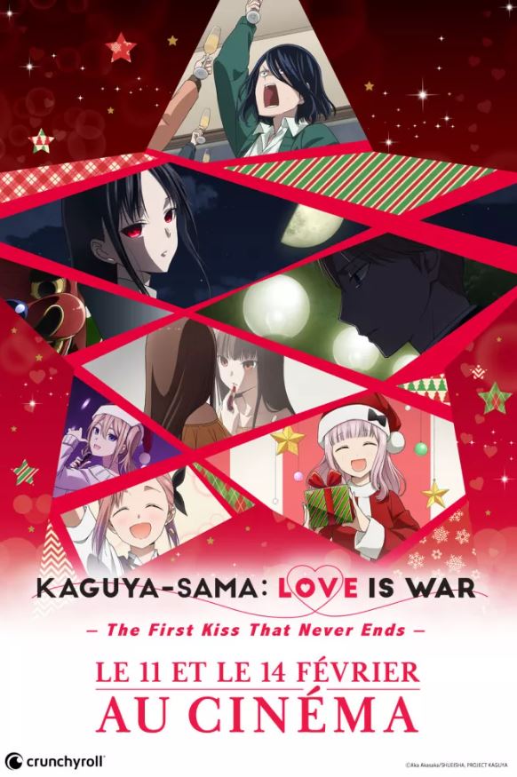 affiche du film Kaguya-sama: Love is War -The First Kiss That Never Ends
