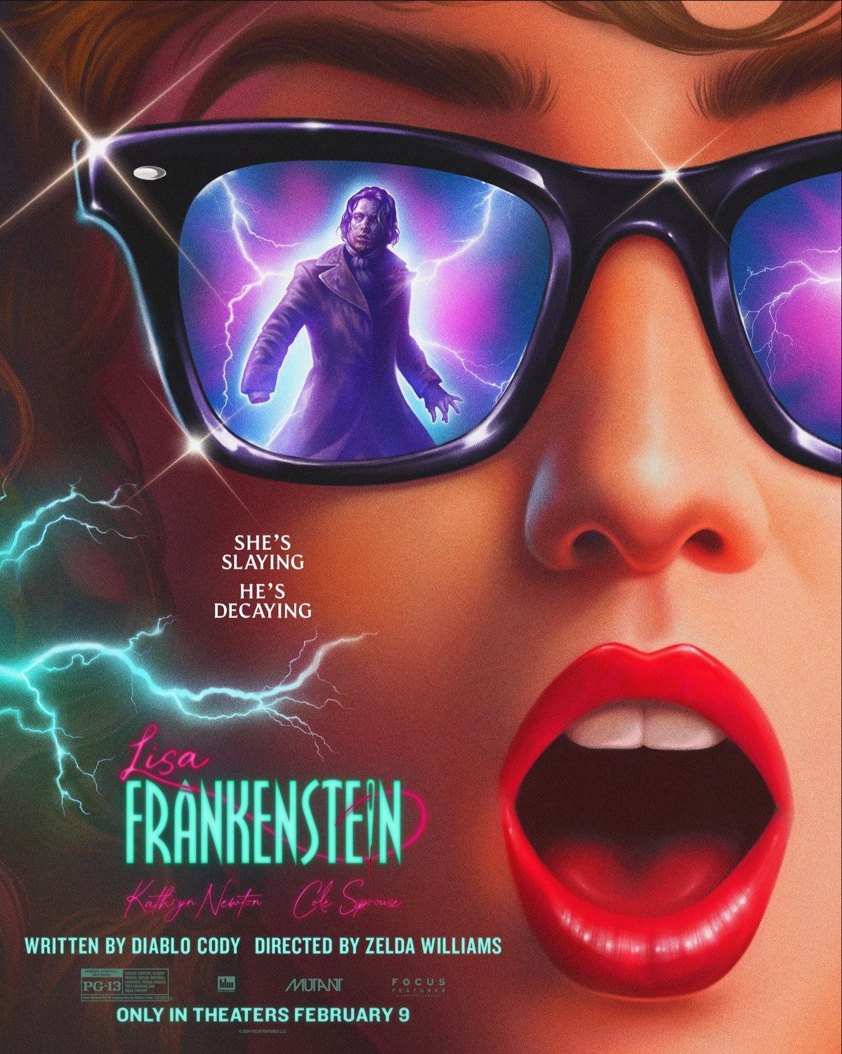 affiche du film Lisa Frankenstein