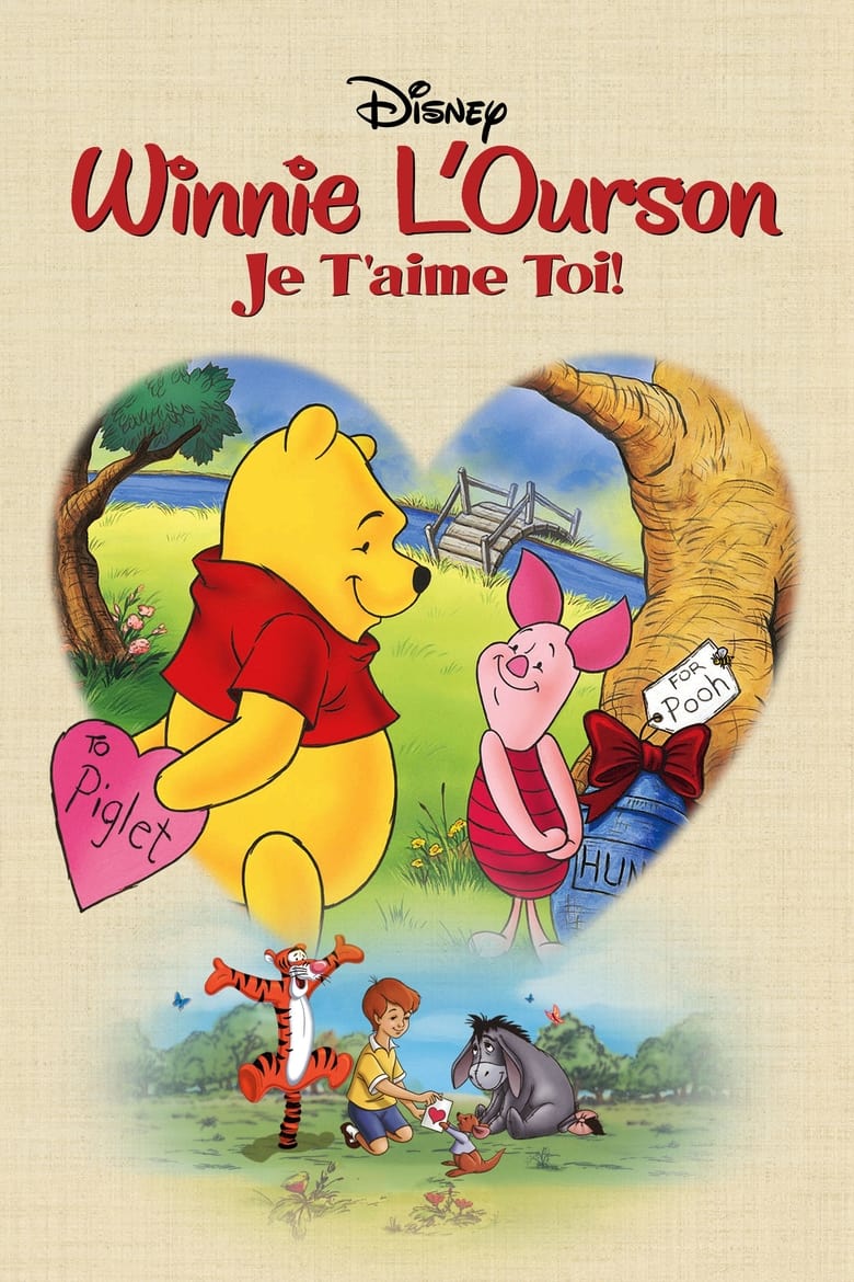 affiche du film Winnie l'ourson : Je t'aime toi !