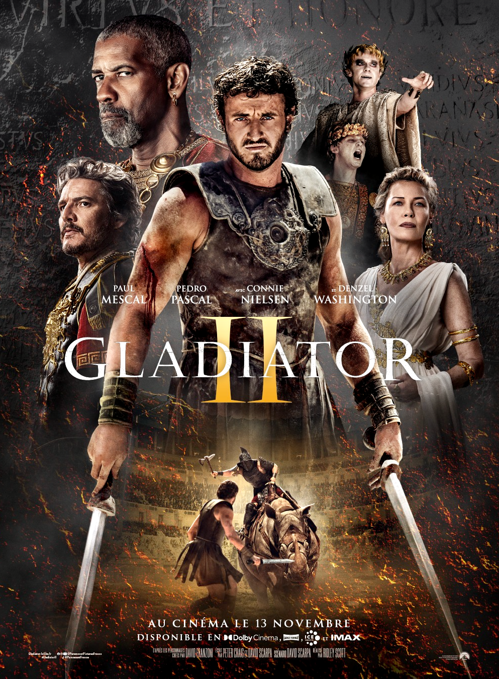 affiche du film Gladiator 2