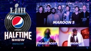 Super Bowl LIII Halftime Show - Maroon 5, Travis Scott & Big Boi