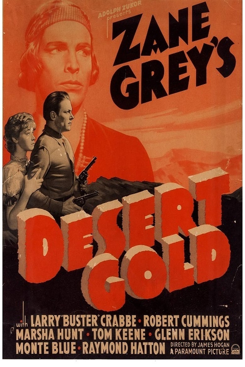 affiche du film Desert Gold